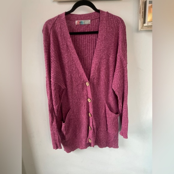 Free People Pink Sweater - Picture 2 of 10